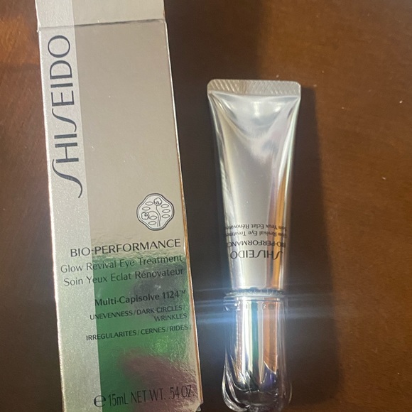 SHISEIDO BIO PERFORMANCE GLOW REVIVAL EYE TREATMENT NIB 15mL
